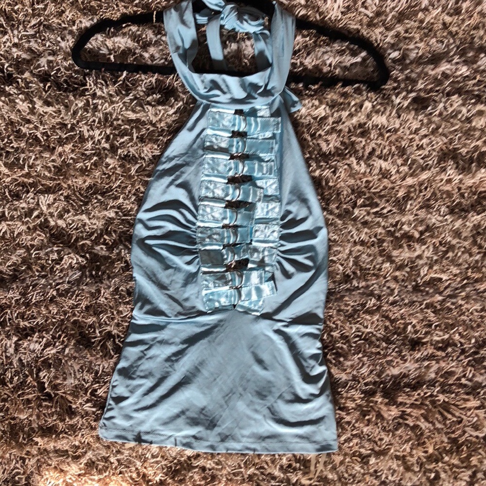 Beautiful blue/turquoise halter